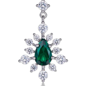 Lumiere Serelle Diamond Necklace 18K Gold Vermeil with Moissanites